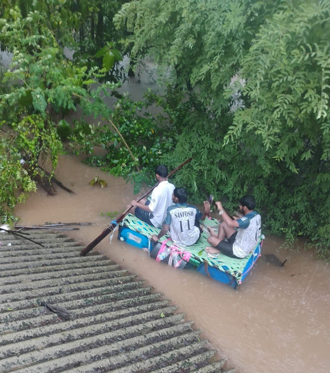 Palghar Flood Relief: Emergency Support for 150 Affected Families